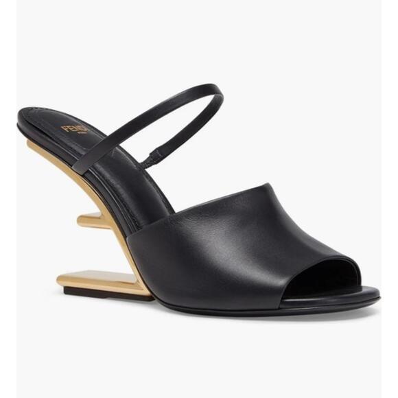 Fendi Shoes - New Fendi First‎ F Heel sandal size 37.5EU